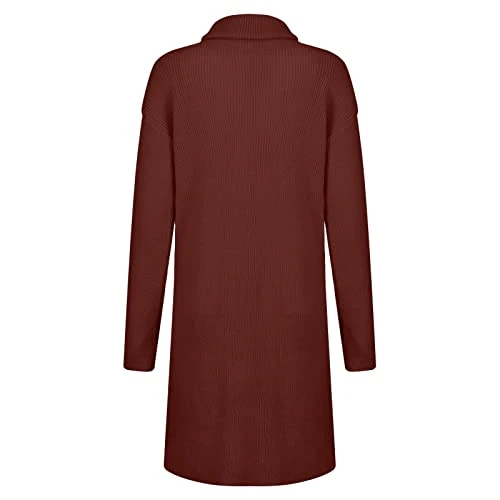 COMEYES Fall Fashion For Women 2022 Sweater Dress Loose Oversize Knit Stretchable Elasticity Slim Sweater Bodycon Mini Dress 5 COMEYES Fall Fashion For Women 2022 Sweater Dress Loose Oversize Knit Stretchable Elasticity Slim Sweater Bodycon Mini Dress - Image 3