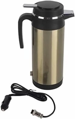 Car Electric Kettle, 1000ML 12V/24V Stainless Steel Car Electric In-car Kettle Travel Thermoses Heating Water Bottle Heating Cup(12V) -KitchenAid Shop 31BNe4utjoL. AC