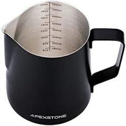 12 Oz Espresso Steaming Pitcher, Espresso Milk Frothing Pitcher 12 Oz, Coffee Milk Frothing Cup, Coffee Steaming Pitcher 12 Oz/350 Ml -KitchenAid Shop 31BW6IdLApS. AC