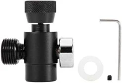 Soda Refill Adapter CO2 Filling Station Adapter CO2 Filling Tank Cylinder Filling Adapter Connector Kit For CO2 Inflators Soda Quick Adapter (Color : Black Without Meter) -KitchenAid Shop 31BvYP00AL. AC