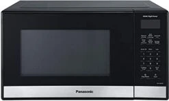 Panasonic NN-SB458S Compact Microwave, 0.9 Cft, Stainless Steel