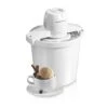 Hamilton Beach Electric Automatic Ice Cream Maker & Frozen Yogurt Machine, Makes Custard, Sorbet, Gelato And Sherbet, 4 Quart, White -KitchenAid Shop 31C8KwC5TrL