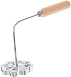 Rosette Timbale Set Aluminum Waffle Molds Traditional Mexican Bunuelo Pastry Maker Cutter Creative Rosette Waffle Iron Frying Mold Kitchen Gadget -KitchenAid Shop 31COnYppoQL. AC