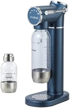 Sparkling Water Maker Machine,Soda Maker Machine For Home Use, Carbonated Drink Maker,Carbonate Anything, Easy To Clean, Home Soda Machine,5-Level Bubble Volume,Excluding CO2 Bottles -KitchenAid Shop 31CZrmI4T4L. AC 2