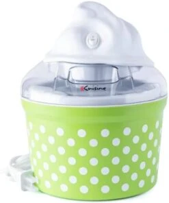 Ice Cream, Sorbet & Frozen Yogurt Maker - Homemade Gelato & Soft Serve Ice Cream Maker Machine With 4 Glass Cups - Double-Insulated Freezer Bowl, Mixing Paddle, Lid - 1.5 Quart Capacity -KitchenAid Shop 31Cf3hBr2oL. AC