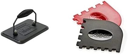 Lodge LPP3 Cast Iron Square Ribbed Panini Press, 8.25-inch 12 Lodge LPP3 Cast Iron Square Ribbed Panini Press, 8.25-inch - Image 10