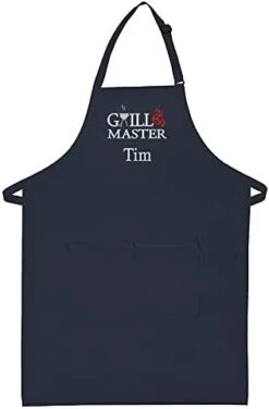 THE APRONPLACE Personalized Apron Embroidered Grillmaster Design Add A Name 23 THE APRONPLACE Personalized Apron Embroidered Grillmaster Design Add A Name -KitchenAid Shop 31CrS61s3JL. AC