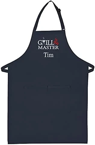 THE APRONPLACE Personalized Apron Embroidered Grillmaster Design Add A Name 12 THE APRONPLACE Personalized Apron Embroidered Grillmaster Design Add A Name - Image 10
