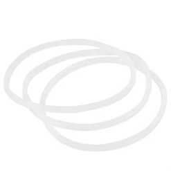 Rubber Seal Ring,Acouto 3/6Pcs New Replacement Gaskets Rubber Seal Ring For Magic Bullet Flat/Juicer(3PCS)