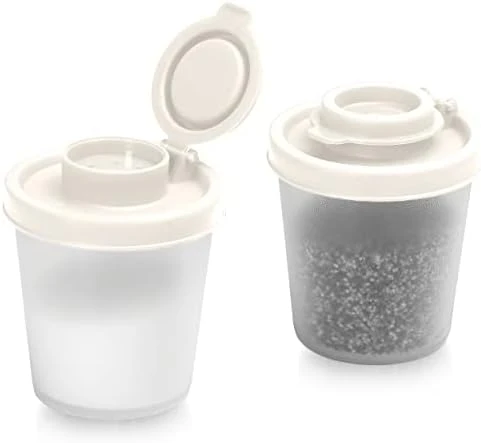 Alt And Pepper Shakers Moisture Proof Set Of 2 Large Salt Shaker To Go Camping Picnic Outdoors Kitchen Lunch Boxes Travel Spice Set Clear With Black Lids Plastic Airtight Spice Jar Dispenser 10 Alt And Pepper Shakers Moisture Proof Set Of 2 Large Salt Shaker To Go Camping Picnic Outdoors Kitchen Lunch Boxes Travel Spice Set Clear With Black Lids Plastic Airtight Spice Jar Dispenser - Image 8