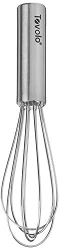 6" Mini Stainless Steel Whisk - Small Kitchen Gadget & Utensil For Baking, Cooking, Whipping, Mixing, Egg Beating, & Essentials / Dishwasher-Safe