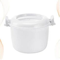 BESTonZON Microwave Rice Cooker Microwave Pressure Cooker Microwave Cookware For Rice Microwave Cooker Bowl Insulated Round Lunch -KitchenAid Shop 31DNB70H9FL