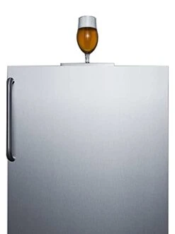 BC54OSBIADANK Built-in Undercounter ADA Compliant Commercially Listed Kegerator In Stainless Steel Exterior For Outdoor Use, Tap Kit Not Included, Auto Defrost, Lock -KitchenAid Shop 31DS2DkVQyL