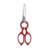 Zwilling Willing Kitchen Shears, Multi-Purpose, Bottle Opener, Jar Lid Lifter, Dishwasher Safe, Heavy Duty, Forged Stainless Steel Blades, Red 7.9-inch -KitchenAid Shop 31DaG1be5vL