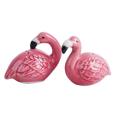 Ceramic Bird Salt And Pepper Shaker Collectors Kitchen Décor - Flamingo 3 Ceramic Bird Salt And Pepper Shaker Collectors Kitchen Décor - Flamingo