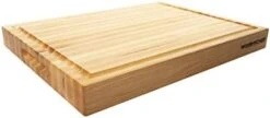Large Wood Cutting Board From North American Maple - 20x16x1.5 Inches - A Reversible Butcher Block That Comes With Juice Groove For Cutting Meat And Juicy Veggies Easily - Large Chopping Board - Maple 21 Large Wood Cutting Board From North American Maple - 20x16x1.5 Inches - A Reversible Butcher Block That Comes With Juice Groove For Cutting Meat And Juicy Veggies Easily - Large Chopping Board - Maple -KitchenAid Shop 31DskB1w8JL. AC