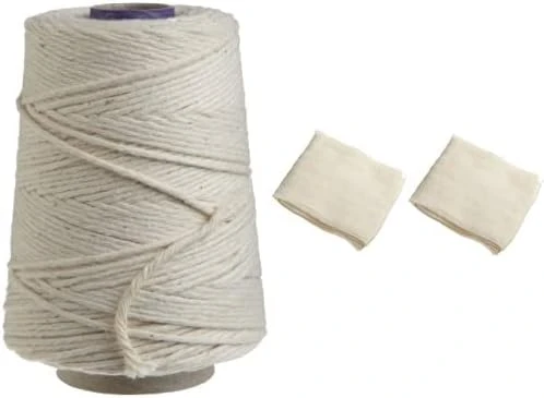 Regency Wraps Natural Ultra Fine Cheesecloth 100% Cotton, 2pack, 18 Sq. Ft & Natural Cooking Twine 1/2 Cone 100% Cotton 500ft, 1-Pack, Ivory 6 Regency Wraps Natural Ultra Fine Cheesecloth 100% Cotton, 2pack, 18 Sq. Ft & Natural Cooking Twine 1/2 Cone 100% Cotton 500ft, 1-Pack, Ivory - Image 4