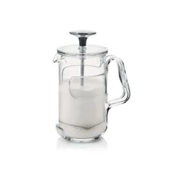Guzzini My Kitchen Coffee/Tea Press, 3 Cup, 7-Inches, Clear Plastic Glass -KitchenAid Shop 31F9AMiejRL