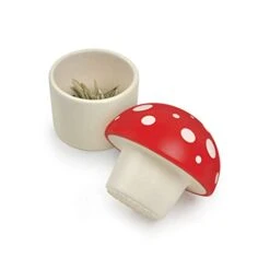 MERRY MUSHROOM Herb Grinder, Red/White, 3 Inches 12 MERRY MUSHROOM Herb Grinder, Red/White, 3 Inches -KitchenAid Shop 31FSUHjPKAL