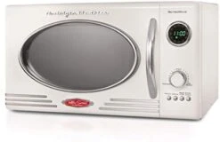 Retro Countertop Microwave Oven, 0.9 Cu. Ft. 800-Watts With LED Digital Display, Child Lock, Easy Clean Interior, Cu.Ft, Aqua -KitchenAid Shop 31FUWVjNuvL. AC
