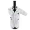 White Coat Wine Gifts For Women Doctors - Felt Wine Gift Bag With Otoscope, Syringe, Capsules, Necklace, Doctors Wine Cover Gifts For Graduation Birthday Anniversary Nurse Practitioner Gifts For Women