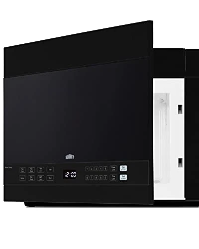MHOTR242B 24" Wide Over-the-Range Microwave, Black, 12.75" Glass Turntable, 1.4. Cu.ft. Interior, Under Cabinet LED Lighting, Multi-stage Cooking, 10 Power Levels, Child Lock 3 MHOTR242B 24" Wide Over-the-Range Microwave, Black, 12.75" Glass Turntable, 1.4. Cu.ft. Interior, Under Cabinet LED Lighting, Multi-stage Cooking, 10 Power Levels, Child Lock