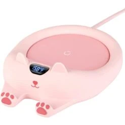 Mug Warmer,Coffee Warmer For Desk Coffee Cup Warmer Auto Shut Off,Smart Candle Warmer With 3 Temp Settings,Electric Beverage Warmer