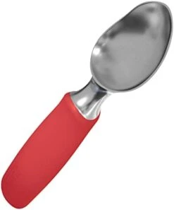 Ice Cream Scoop Stainless Steel - Dishwasher Safe, Ice Cream Scooper With Comfortable Handle (Black) -KitchenAid Shop 31G0gWLxaL. AC