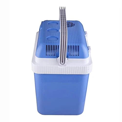 TONPOP Mini Fridge 24L Car Refrigeration Hot Cold Portable Electric Cool Box For Car, Boat And Camping Garden - Blue 4 TONPOP Mini Fridge 24L Car Refrigeration Hot Cold Portable Electric Cool Box For Car, Boat And Camping Garden - Blue - Image 2