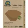 # 4 Cone Shaped Unbleached All Natural Compostable Coffee Filters, 100 Count (Pack Of 1), Chlorine Free
