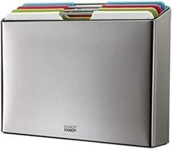 Joseph Joseph Folio Plastic Cutting Board Set With Storage Case Color-Coded Easy-Access Design Dishwasher Safe Non-Slip, Small, Graphite 16 Joseph Joseph Folio Plastic Cutting Board Set With Storage Case Color-Coded Easy-Access Design Dishwasher Safe Non-Slip, Small, Graphite -KitchenAid Shop 31GpzmsnwL. AC