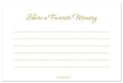 48 Cnt Retirement Wishes, Bucket List And Share A Memory Cards (Gold) -KitchenAid Shop 31HB7tnbUtL