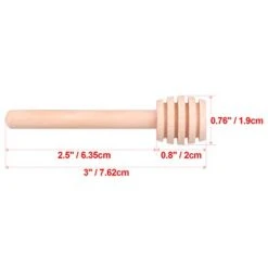 Honey Dipper Sticks, 30 PCS Mini Wood Honey Dipper , 3 Inch Server For Honey Jar Dispense And Wedding Party Gift Drizzle Honey