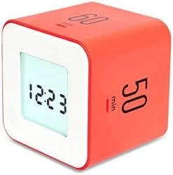 Multi Cube Timer/Rotating Timer, Simple Operation, Clock & Timer (White) -KitchenAid Shop 31HJCVpMa8L. AC