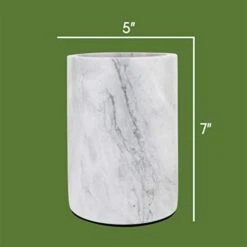 Marble Wine Chiller Bucket - Wine & Champagne Cooler For Parties, Dinner – Keep Wine & Beverages Cold – Holds Any 750ml Bottle - Ideal Gift For Wine Enthusiasts 13 Marble Wine Chiller Bucket - Wine & Champagne Cooler For Parties, Dinner – Keep Wine & Beverages Cold – Holds Any 750ml Bottle - Ideal Gift For Wine Enthusiasts -KitchenAid Shop 31HQGzGePvL