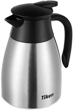 34 Oz Thermal Coffee Carafe, Stainless Steel Insulated Vacuum Coffee Carafes For Keeping Hot, 1 Liter Beverage Dispenser (Silver) -KitchenAid Shop 31Hl1ReSFL. AC