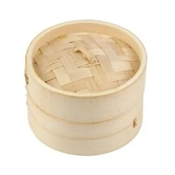AMABEAtg Stock Pots Wedding Supplies Wedding Room Decoration Early Born Son Steamer Decoration Multi Purpose Bamboo Steamer Steamer