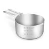 BERYLER 3/4 Cup (180 Ml | 180 Cc | 6 Oz) Measuring Cup, Stainless Steel Measuring Cups, Metal Measuring Cup, Kitchen Gadgets For Cooking -KitchenAid Shop 31I6sLvplVL