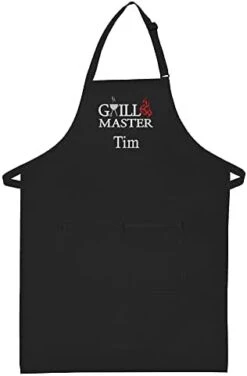 THE APRONPLACE Personalized Apron Embroidered Grillmaster Design Add A Name 20 THE APRONPLACE Personalized Apron Embroidered Grillmaster Design Add A Name -KitchenAid Shop 31IQeS4KFrL. AC