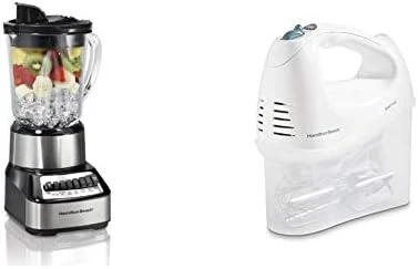 Hamilton Beach Wave Crusher Blender With 40oz Glass Jar & Beach (76606ZA) Smooth Touch Electric Automatic Can Opener With Easy Push Down Lever, Extra Tall, Black And Chrome 11 Hamilton Beach Wave Crusher Blender With 40oz Glass Jar & Beach (76606ZA) Smooth Touch Electric Automatic Can Opener With Easy Push Down Lever, Extra Tall, Black And Chrome - Image 9