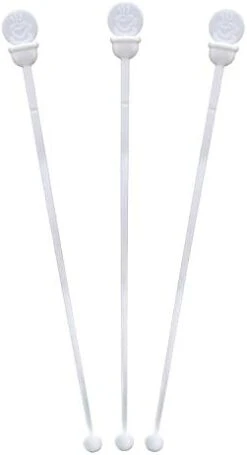 Royal StixToGo 4.75" White Stir N Plug Beverage Plug Coffee Stoppers & Coffee Stirrers For Disposable Lids, Case Of 2000 -KitchenAid Shop 31JAbLaL50L. AC 1