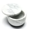 Jalz Jalz Marble White Salt Box Spice Pinch Pot Salt Cellar Spice Seasonings Keeper -KitchenAid Shop 31JFVEYTWpL