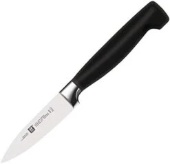 Zwilling Willing Four Stars Paring Knife, Silver/Black -KitchenAid Shop 31Jc4j326BL. AC