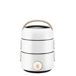 Steamer Electric Steamer Multifunctional Household Three-Layer Small Electric Steamer Steaming Artifact Steam Automatic Power-Off (Color : B)