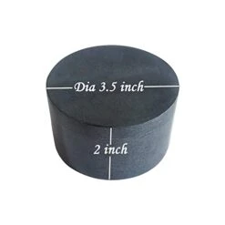 Unique Salt And Pepper Box Elegant Natural Stone Salt Box With Lid For Salt, Spice And Herbs Storage ( 3.5" X 2") -KitchenAid Shop 31JkGpppvyL