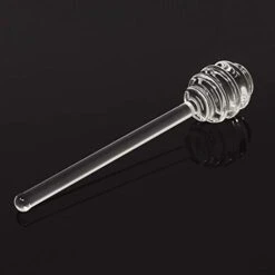 Onbay 1PCS Glass Honey Jam Syrup Dipper Stick Honey Spoon Dipper For Honey Pot Jar(6 Inch) -KitchenAid Shop 31JqiGHpl8L