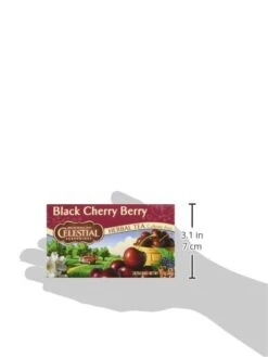Celestial Seasonings® ELESTIAL SEASONINGS HERB Tea,BLK Cherry Berry, 20 Bag (Pack Of 3)