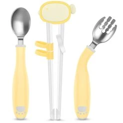 Training Chopsticks For Kids And Beginners, 3 Pairs Chopstick Set With Attachable Learning Chopstick Helper -KitchenAid Shop 31Ks FXLWGL