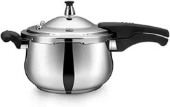 304 Stainless Steel Pressure Cooker, Household Gas Explosion-proof Small Pressure Cooker, General Use For Gas Stove And Induction Cooker Large Capacity (Size : 4L) -KitchenAid Shop 31KtEaoTd9S. AC 1