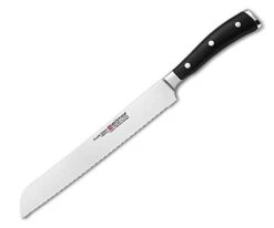 Wüsthof Classic IKON 9" Double-Serrated Bread Knife